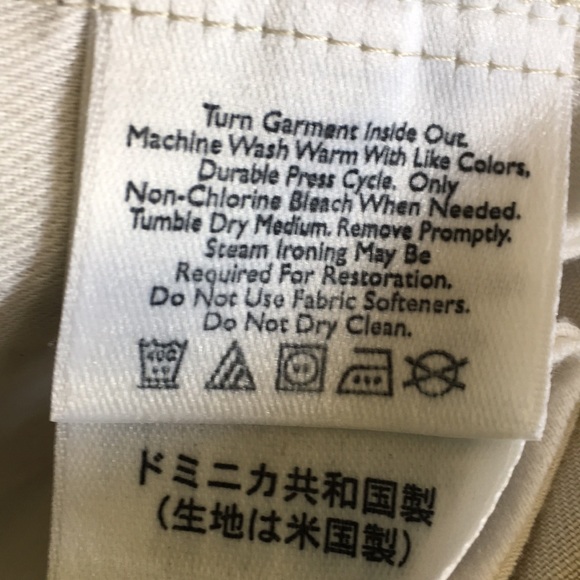 Eddie Bauer Relaxed Fit Light Beige Pants -40 x 32 - Picture 6 of 8